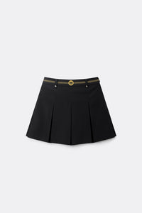 UTAA クレスト ゴールデンシンボル ポケットプリーツスカート