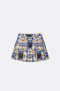 UTAA カラーシーズンバロックショートプリーツスカート : Women's