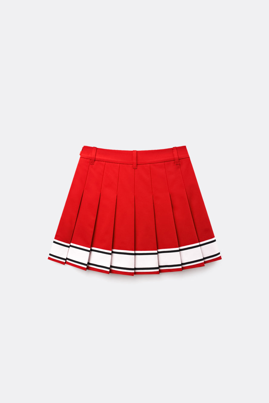 UTAA Candy-coloredTapeプリーツスカート : Women's
