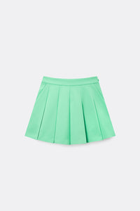 UTAA PrismゴールデンPanterOutPocketプリーツスカート : Women's LG 1