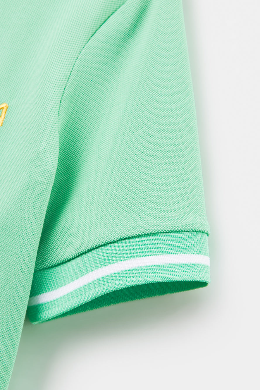 UTAA PrismゴールデンPanterPKシャツ ライトグリーン : Women's