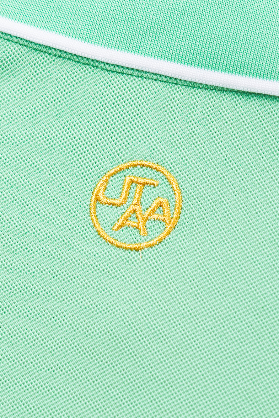 UTAA PrismゴールデンPanterPKシャツ ライトグリーン : Women's