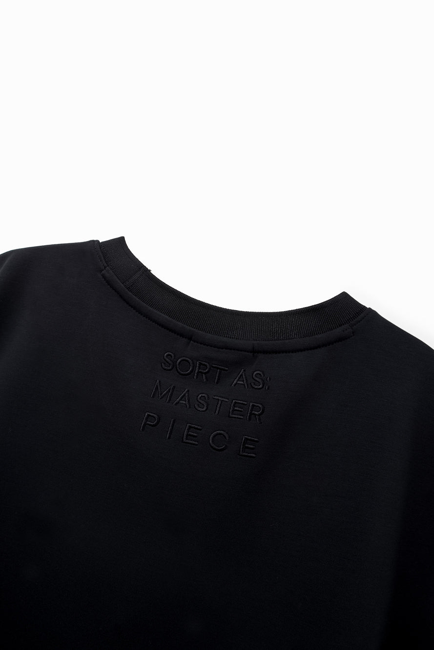 UTAA タイポカラーロゴベーシックTシャツ ブラック : Men's