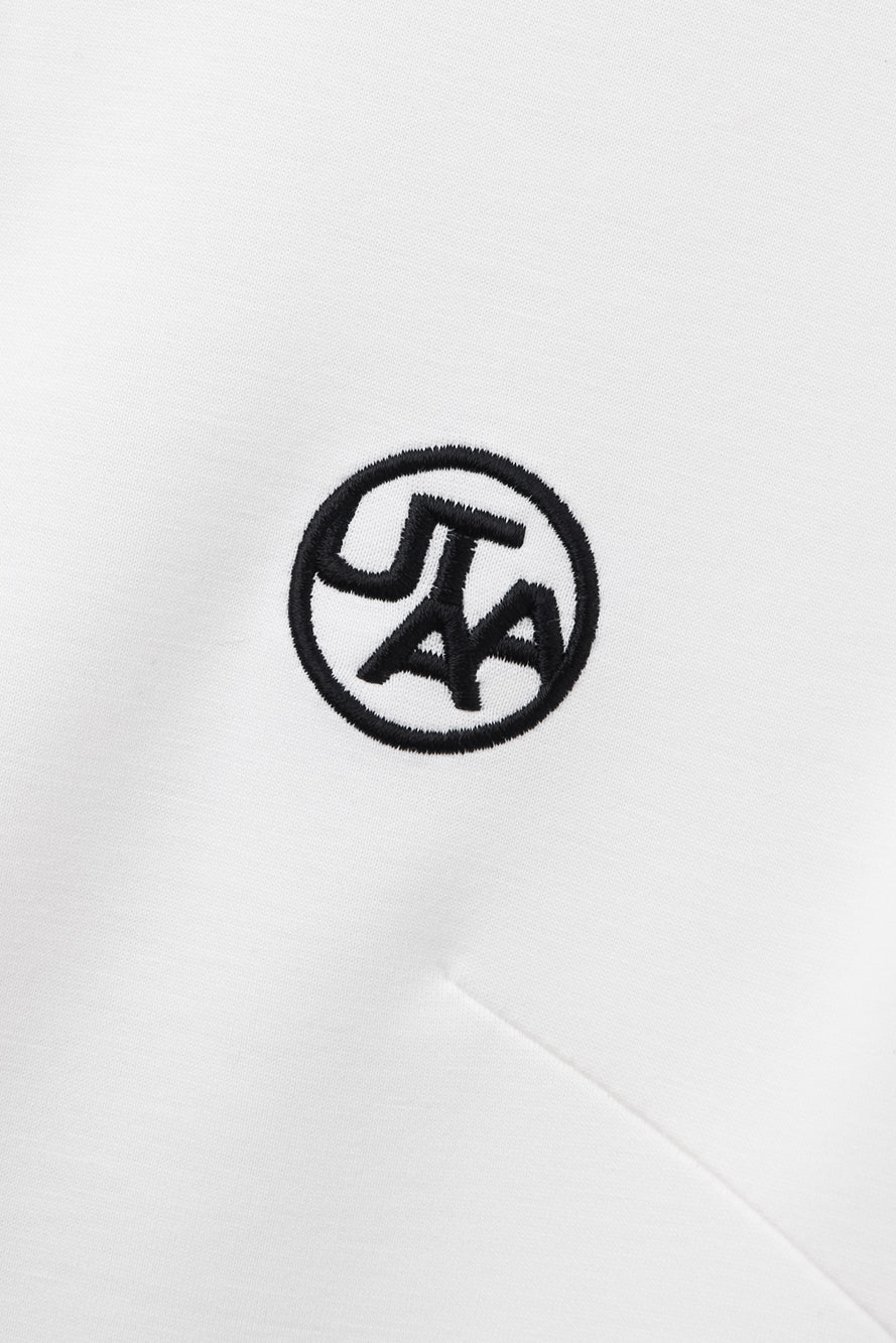 UTAA イーズシンボルボタンPKスリーブレス ホワイト：レディース