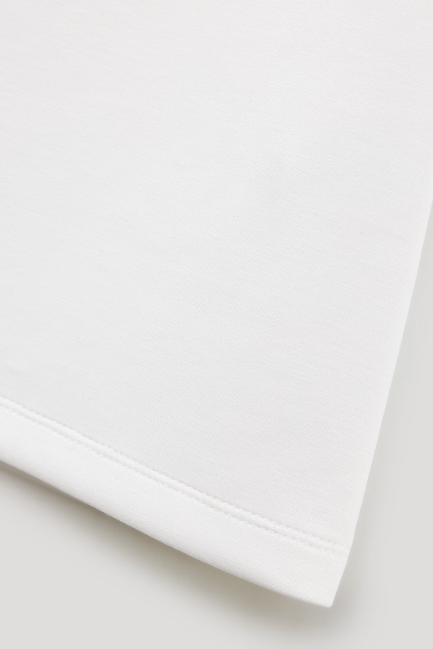 UTAA イーズシンボルボタンPKスリーブレス ホワイト：レディース