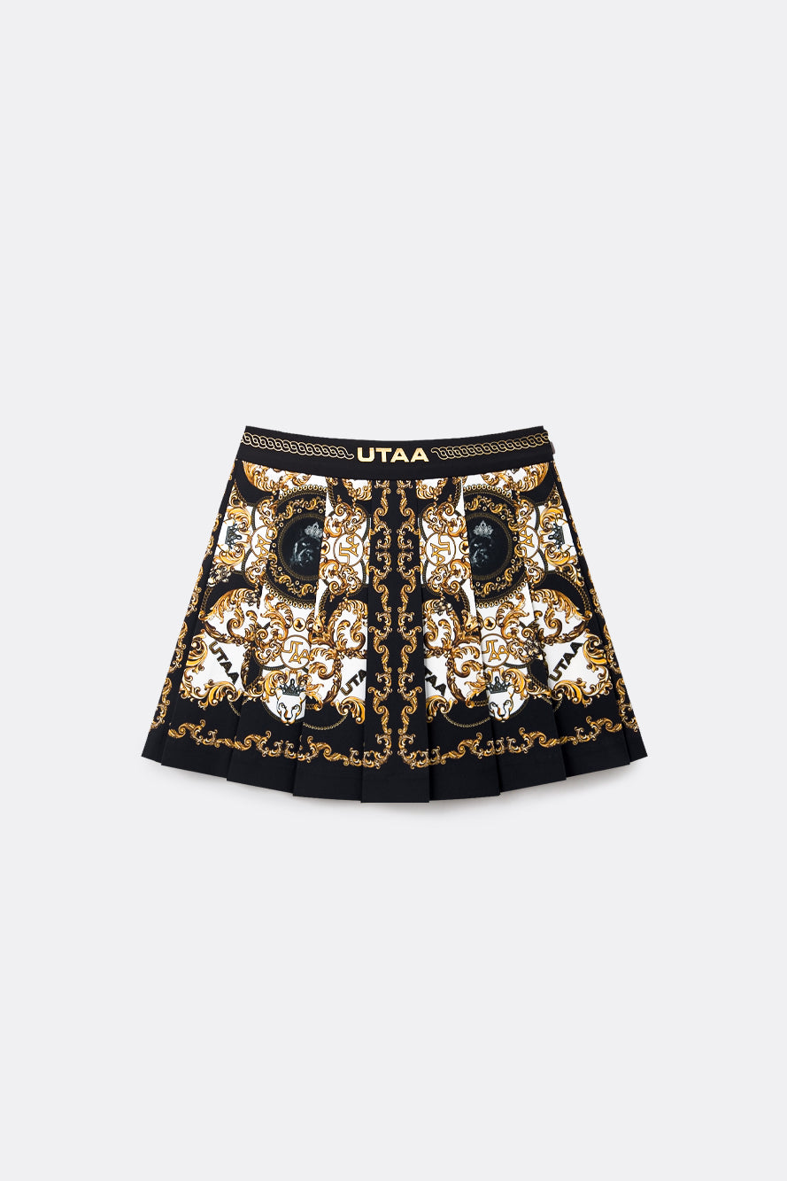 UTAA ミッドナイトパンサーバロックプリーツスカート : Women's