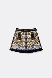 UTAA ミッドナイトパンサーバロックプリーツスカート : Women's