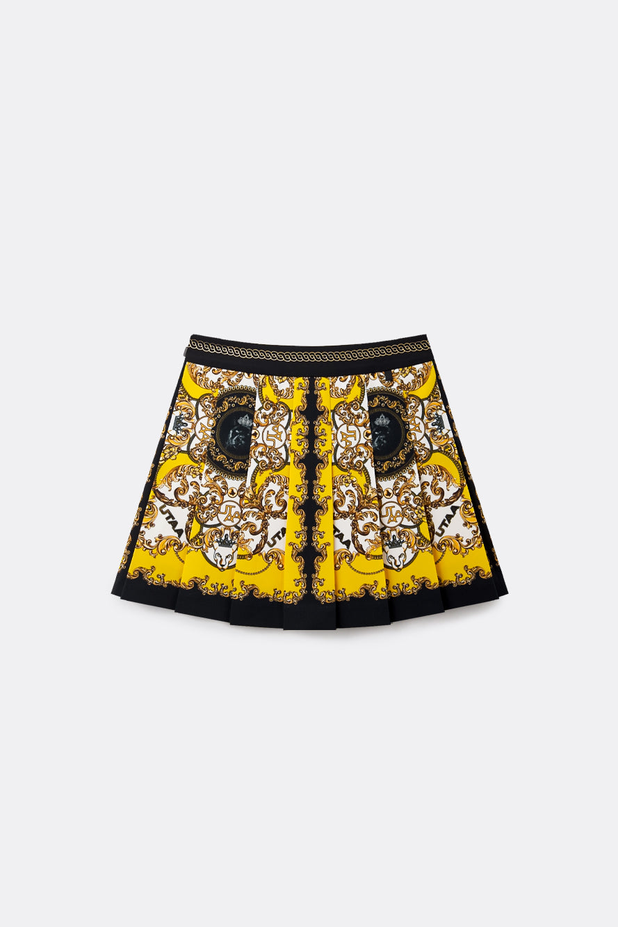 UTAA ミッドナイトパンサーバロックプリーツスカート : Women's