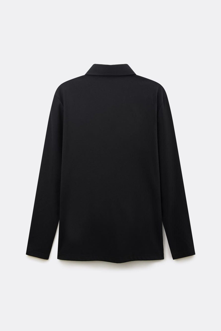 UTAA ギルトシーリングスモールロゴPKスリーブ ブラック : Men's