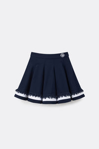 UTAA ノートルフローラルレースフレアスカート ネイビー : Women's