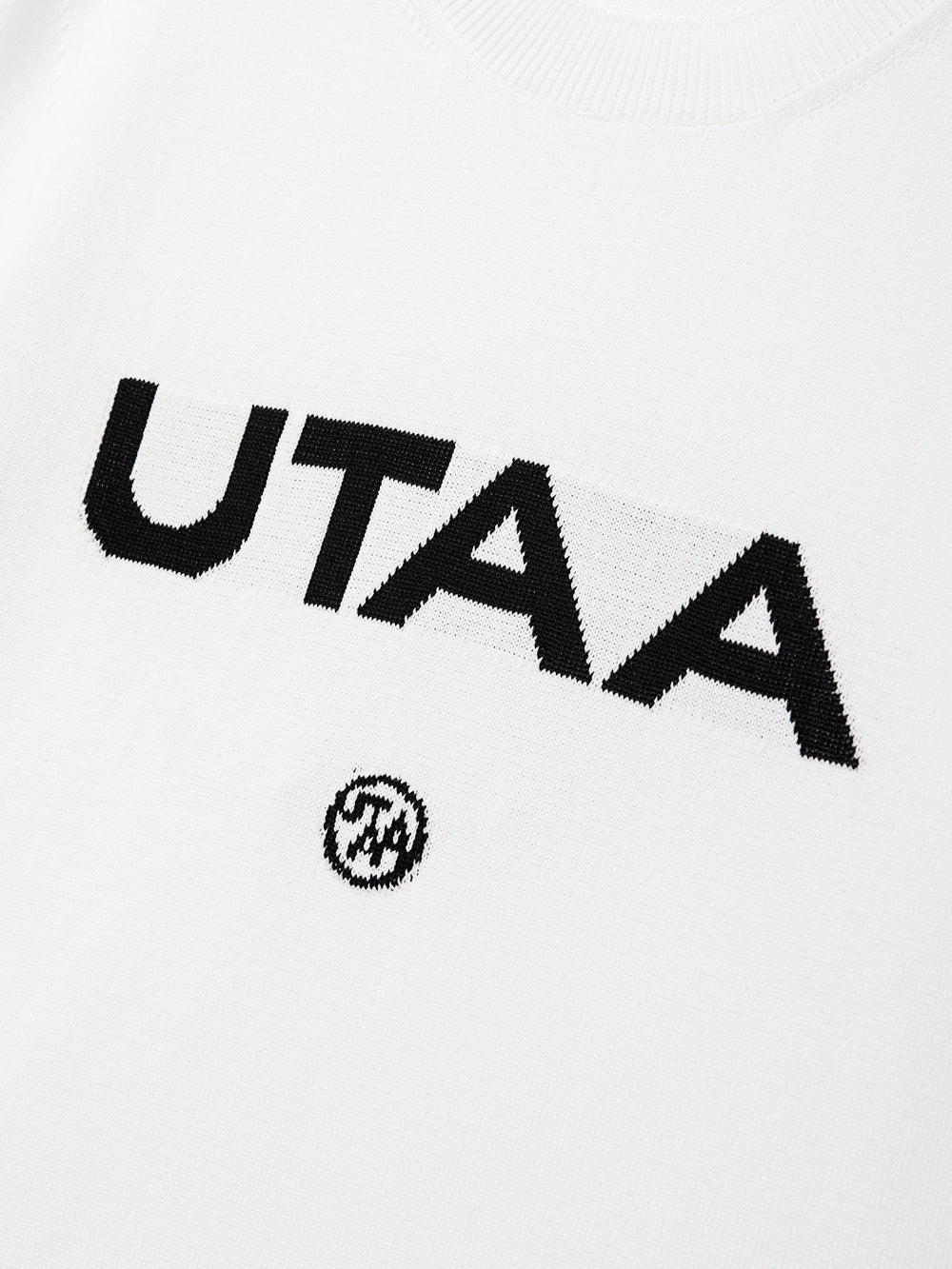 UTAA サハラボールドロゴクラシックニット ホワイト : Women's