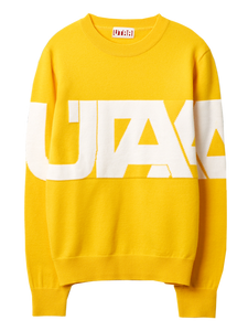 UTAA ミッドデイニットプルオーバー イエロー：レディース