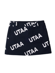 UTAA ロゴウェーブHスカート ダークネイビー