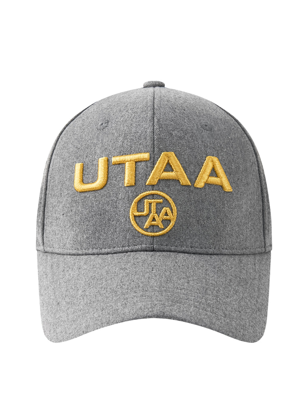 UTAA デュカットルナグランロゴキャップ メランジグレー