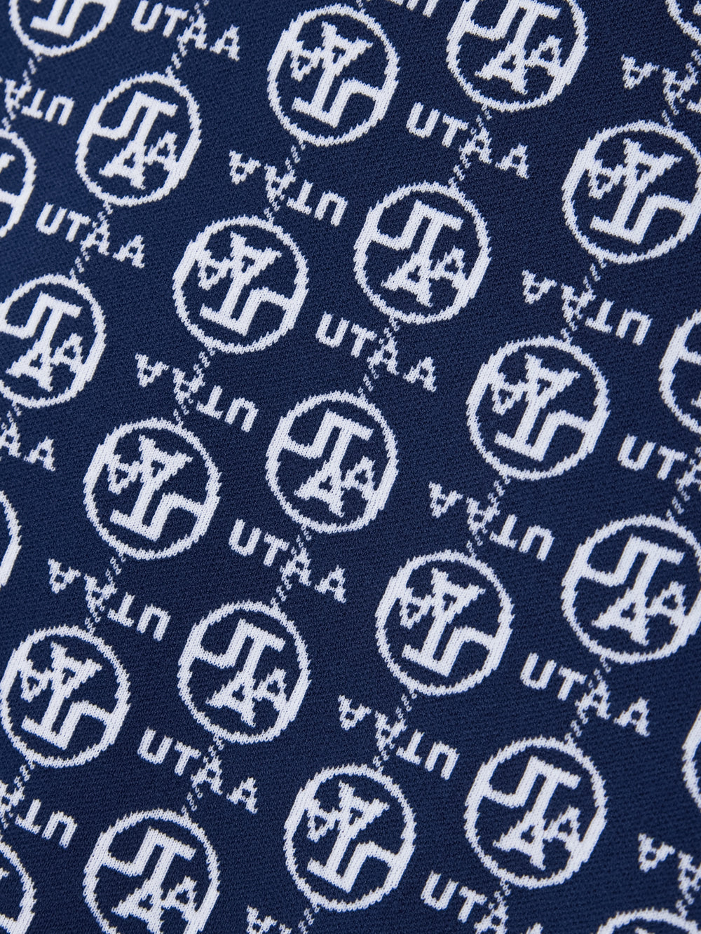 UTAA リンクチェーンシンボルカラーニットベスト ネイビー：メンズ