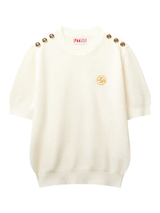UTAA デュカットゴールドレジーナニット ベージュ：レディース