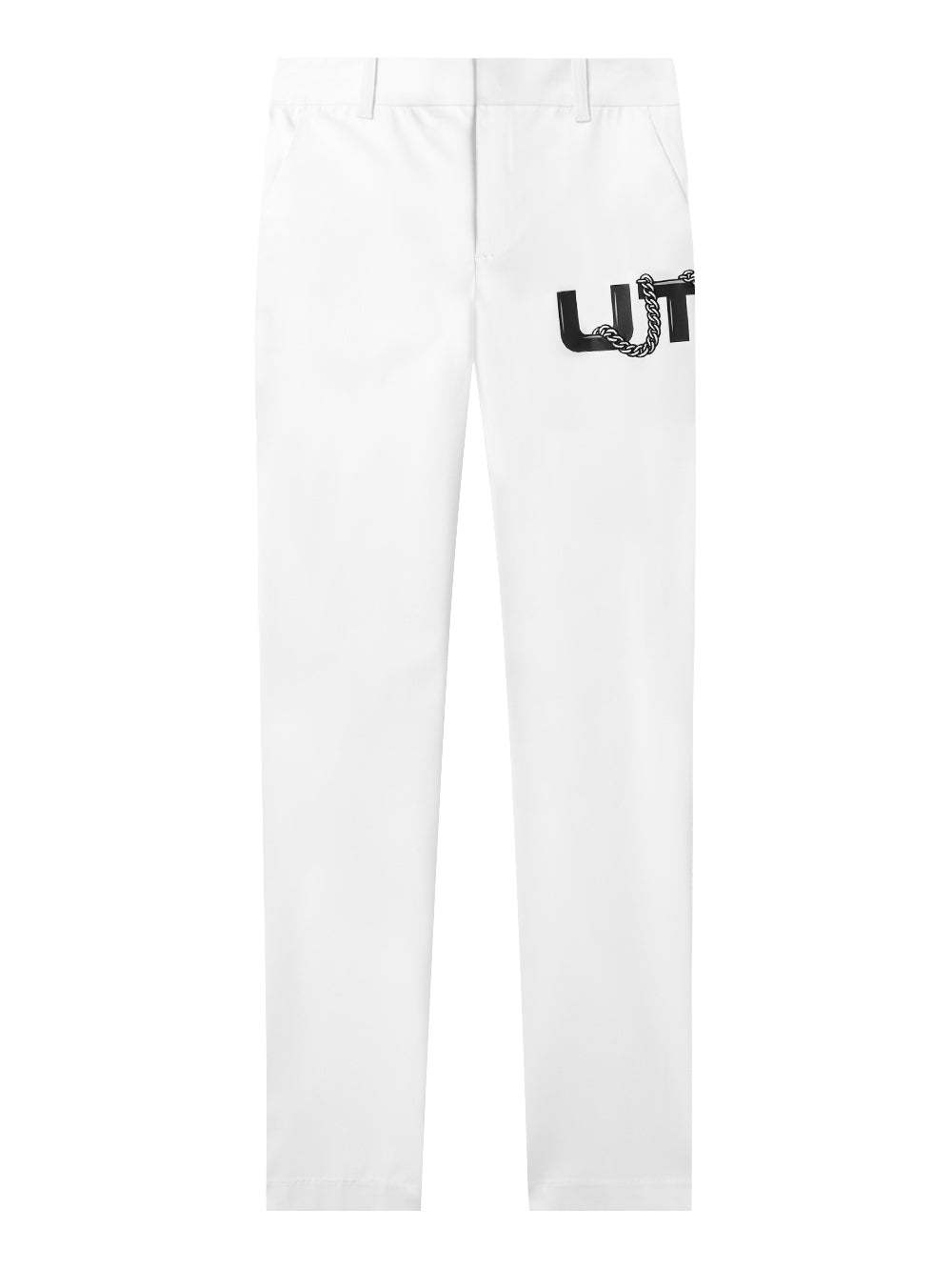 UTAA ヘリックスストリングスタンダードパンツ ホワイト：メンズ