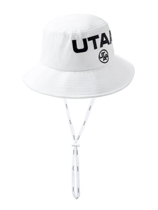 UTAA ベーシックフィットロゴバケットハット ホワイト