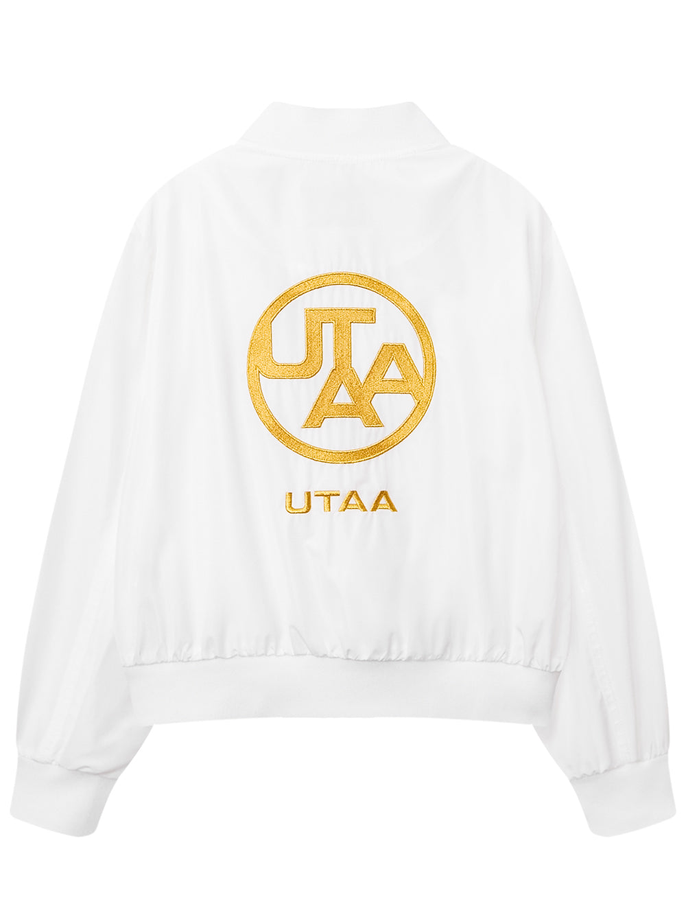 UTAA クラウンパンサーキングダムウインドブレーカージャンパー ホワイト：レディース