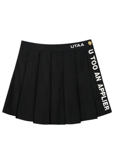 UTAA デュカットショートスカートパンツ ブラック：レディース