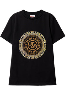 UTAA エンパイアサークルTシャツ ブラック：レディース