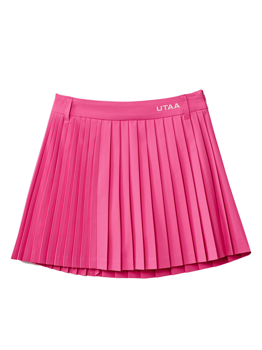 UTAA ネオンベーシックプリーツスカート ピンク