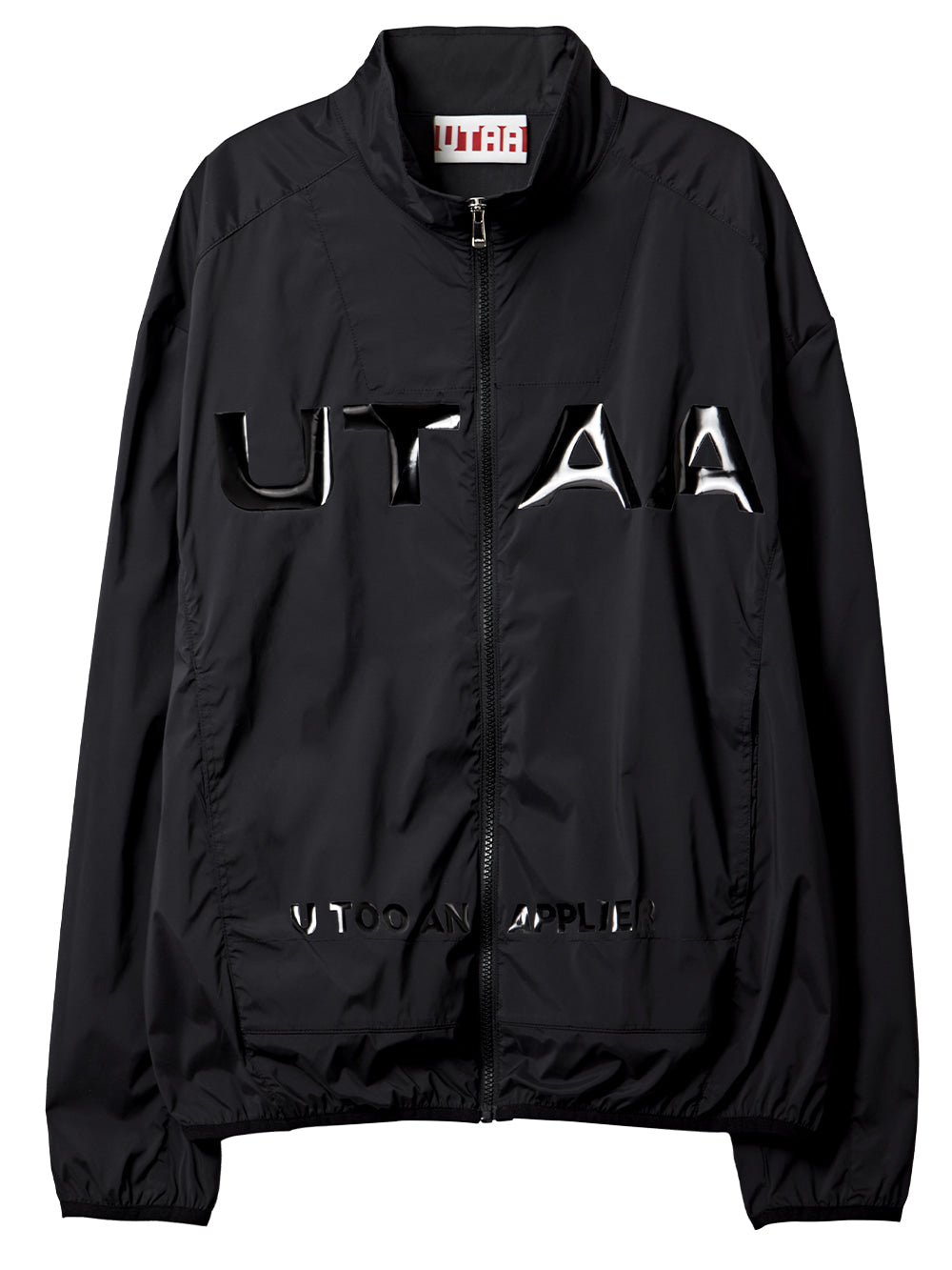 UTAA プレスウインドブレーカージャンパー ブラック：レディース