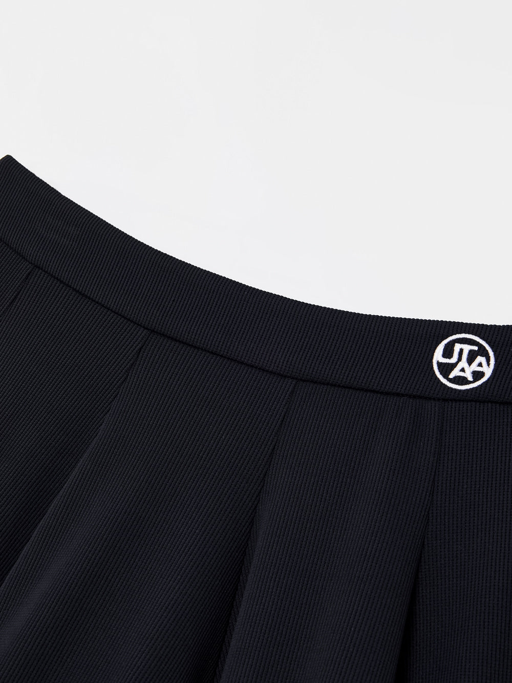 UTAA ペタルマルチラッフルレースフレアスカート ブラック