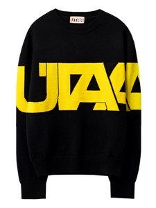 UTAA ミッドデイニットプルオーバー ブラック：レディース