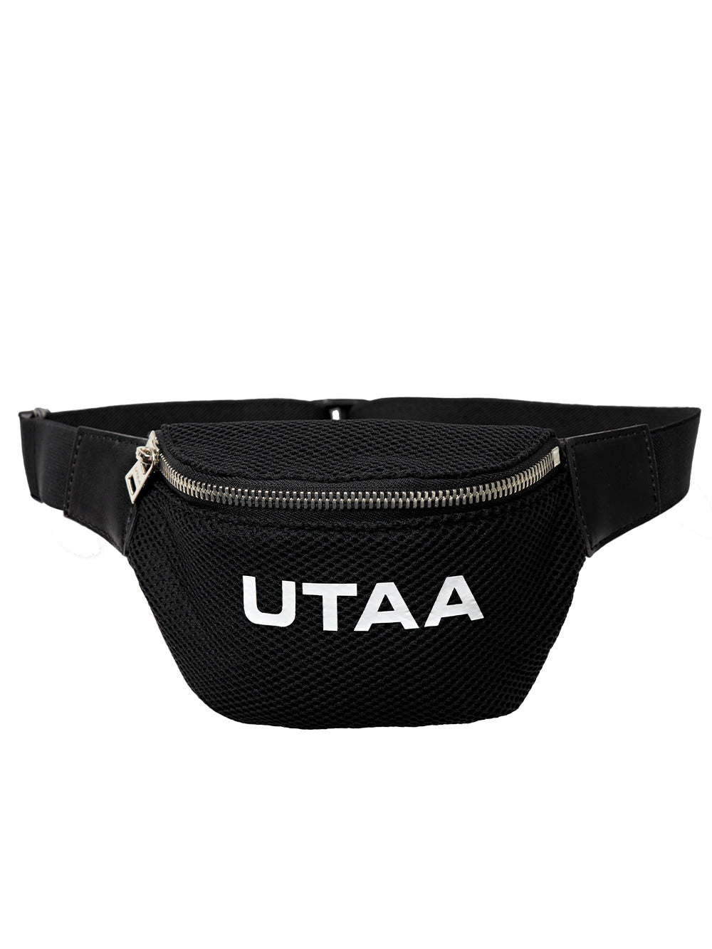 UTAA ロゴメッシュベルトバッグ ブラック