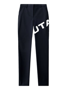 UTAA ロゴバウンスパンツ ブラック：レディース