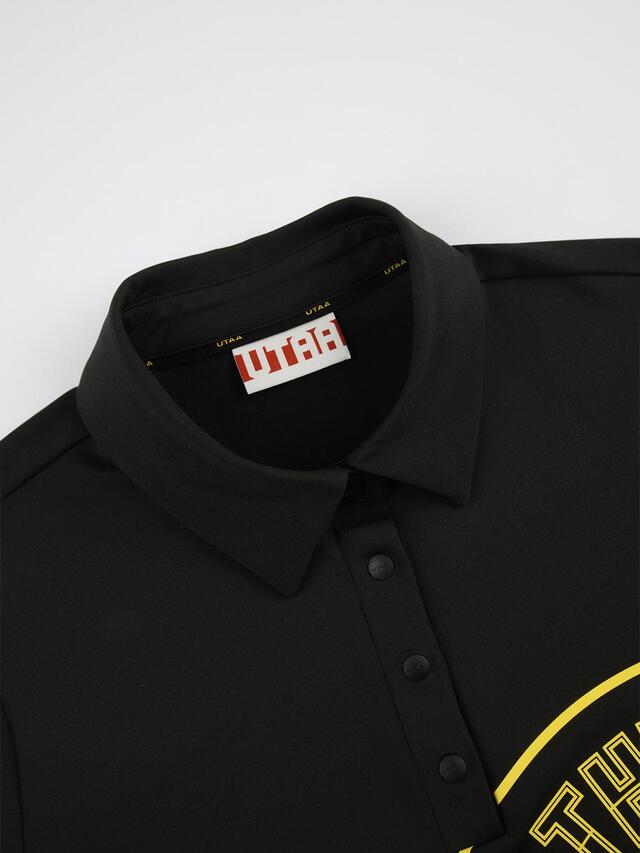 UTAA シンボルロゴTシャツ ブラック：レディース