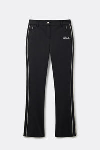 UTAA エッセンシャルコンツアーラインブーツカットパンツ ブラック：レディース