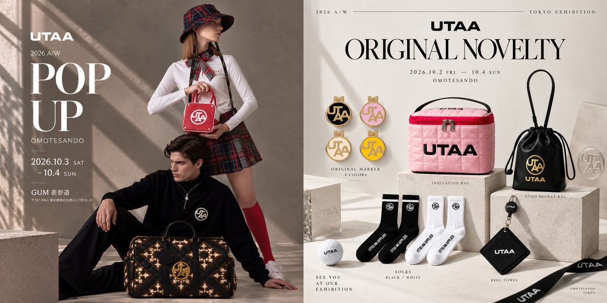 UTAA 2026 A/W POPUP STORE 表参道 10/3・10/4
